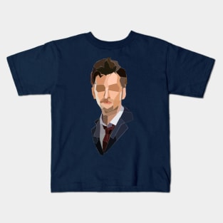 10th Doctor Polyon Kids T-Shirt